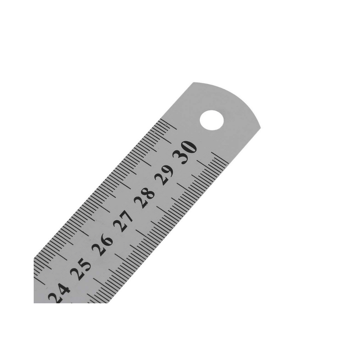Amigo Steel Ruler Measuring Steel Ruler Precision Metal Ruler