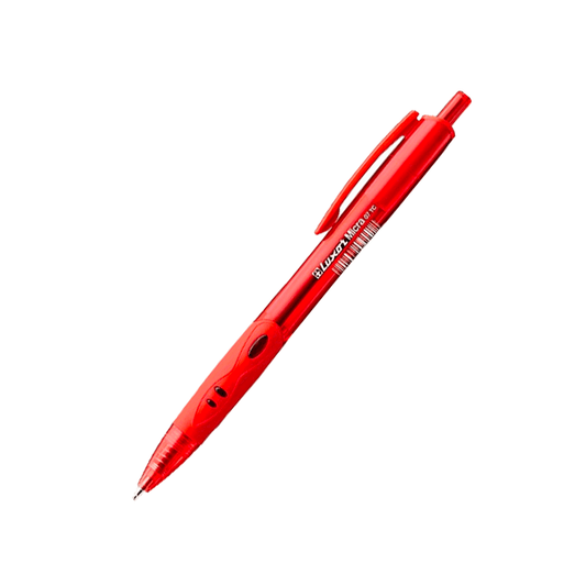 Luxor Ball Pen Micra 0.7mm Red Colour - Smart Stationery