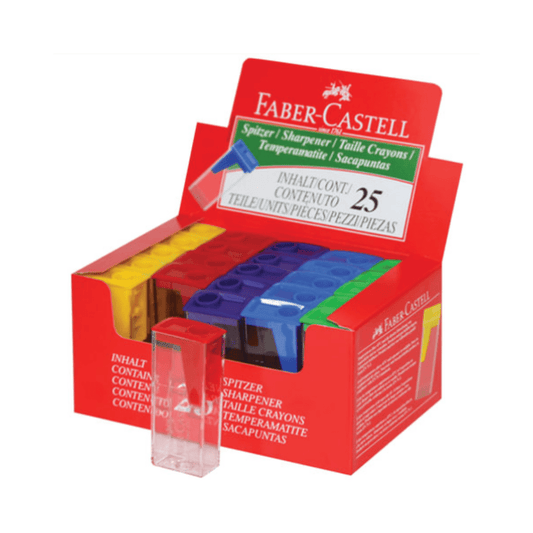 Faber-Castell Sharpener 125 LV Single Hole - Smart Stationery