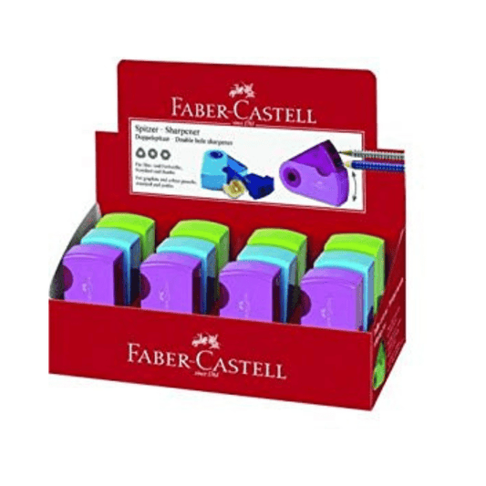 Faber Castell Double Hole Pencil sharpener - Smart Stationery