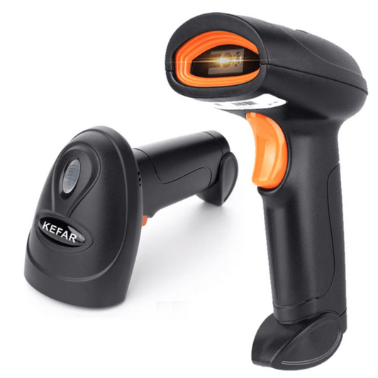 KEFAR Bluetooth Wireless Barcode Scanner 1D 2D QR Codes Reader with Stand - Smart Stationery