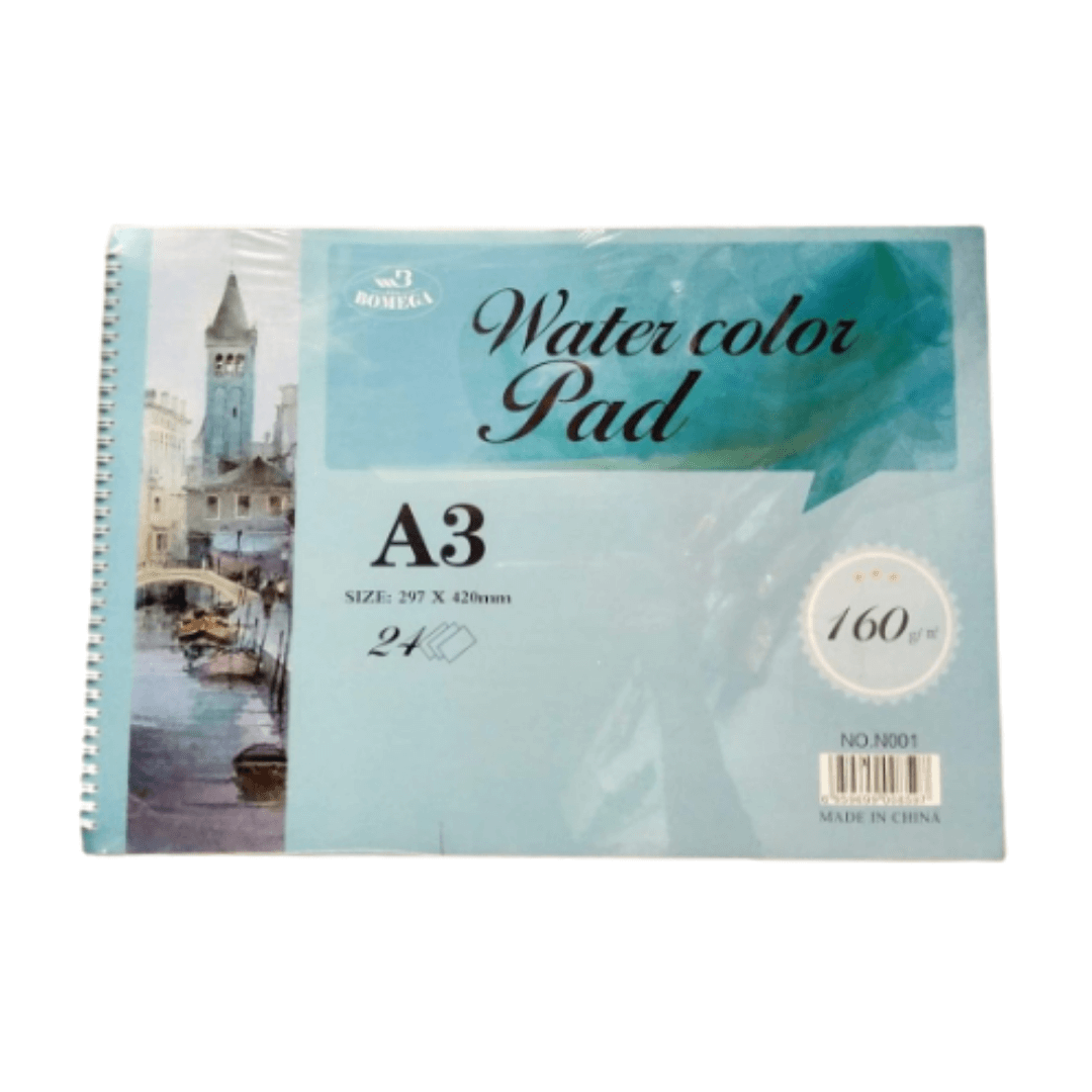 Water Color Pad A3 - 24 Sheets – Smart Stationery