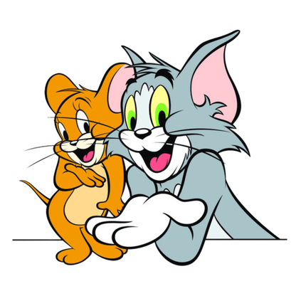 Tom and Jerry Sticker