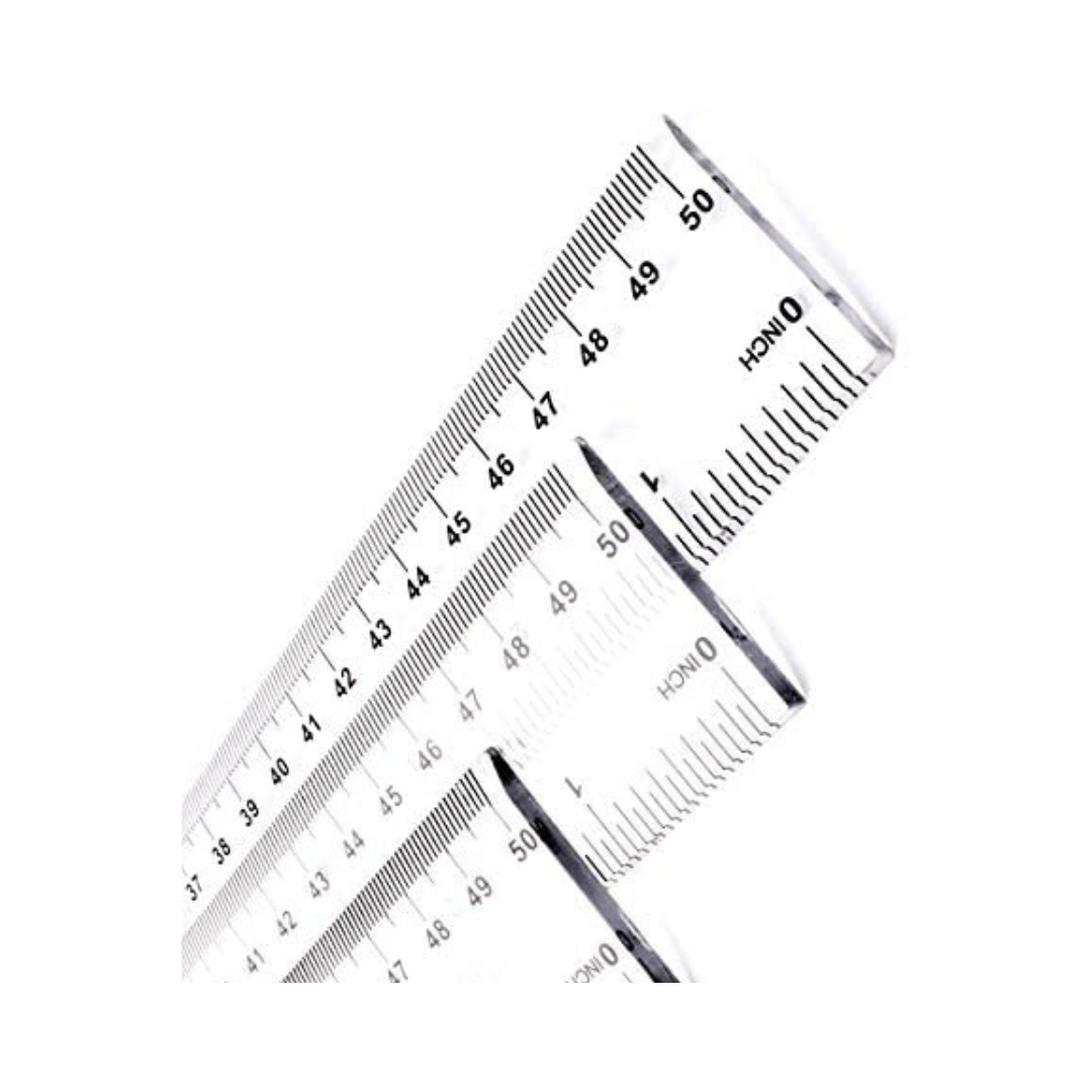 FIS Plastic Ruler  Measuring Tools for Students Engineer Home